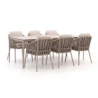 Tierra Outdoor Nuri/Elegante 219 cm Gartenmöbel-Set 7-teilig