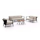 Apple Bee Elle Sessel-Sofa Lounge-Set 5-teilig