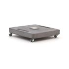 Sonnenschirmständer rollbar 160kg Beton für Glatz Sunwing Casa - Quadratisch/Anthrazit