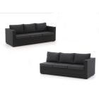 Forza Giotto Gartensofa 230 cm + linker Arm 216 cm