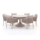 SUNS Fiave/Nova ø 170 cm Gartenmöbel-Set 7-teilig