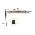 Glatz Sombrano S+ Easy Ampelschirm 300x300 cm