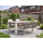 Bellagio Cupello/ROUGH-X 180 cm Gartenmöbel-Set 5-teilig