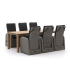 Intenso Umbria/ROUGH-S 220 cm Gartenmöbel-Set 7-teilig verstellbar