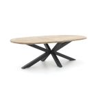 ROUGH-Y Ellips Gartentisch 200x110 cm