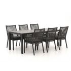 Manifesto Rivola/Fidenza 220 cm Gartenmöbel-Set 7-teilig