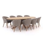 Intenso Tropea/ROUGH-Y Ellips 280 cm Gartenmöbel-Set 9-teilig