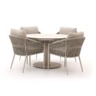 Bellagio Mineo/La Fonte ø120cm Gartenmöbel-Set 5-teilig