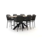 SUNS Nappa/ROUGH-Y Ellips 240 cm Gartenbar-Set 7-teilig