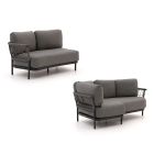 Bellagio Calizzano Gartensofa 2-Sitzer 168 cm inkl. Eckelement + linker Arm 3-Sitzer 214 cm