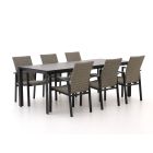 Manifesto Villongo/Sestino 220 cm Gartenmöbel-Set 7-teilig stapelbar