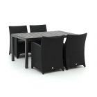 Forza Barolo/Fidenza 160 cm Gartenmöbel-Set 5-teilig