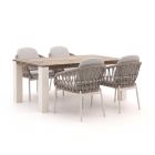Bellagio Cupello/ROUGH-X 180 cm Gartenmöbel-Set 5-teilig