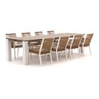 Manifesto Rivola/ROUGH-X 320 cm Gartenmöbel-Set 9-teilig