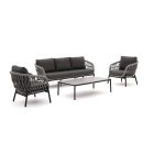 Bellagio Cupello Sessel-Sofa-Lounge-Set 4-teilig