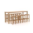 ROUGH-X 240 cm Gartenbar-Set 9-teilig