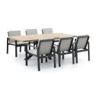 Bellagio Vezzano/Montorio 220 cm Gartenmöbel-Set 7-teilig