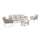 SUNS Casto Sessel-Sofa Lounge-Set 4-teilig