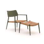 Bellagio Cino Gartenstuhl mit Hocker stapelbar