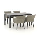 Manifesto Matese/Menzano 160 cm Gartenmöbel-Set 5-teilig