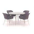 Hartman Delphine/Sophie Studio ø 128 cm Gartenmöbel-Set 5-teilig