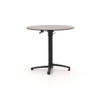 Bellagio Canzo Gartentisch klappbar ø 80 cm (h: 73/109 cm) verstellbar