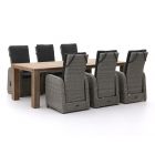 Intenso Umbria/ROUGH-X 240 cm Gartenmöbel-Set 7-teilig verstellbar