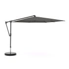 Glatz Sunwing Casa Ampelschirm 270x270 cm - Anthrazit -Aluminium - (155) (inkl. Shadowline Sonnenschirmständer) (inkl. Schutzhülle)