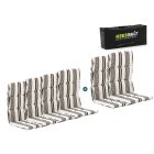 Madison Fiber Hochleher Auflagen Set von 6