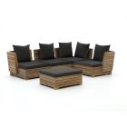 ROUGH-B Ecklounge-Set 5-teilig