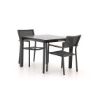 Bellagio Roma/Sestino 90 cm Gartenmöbel-Set 3-teilig stapelbar