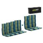 Madison Fiber Hochleher Auflagen Set von 6