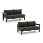 Bellagio Campazzo Lounge Element linker Arm + rechter Arm 168 cm