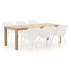 Hartman Sophie Studio/ROUGH-S 220 cm Gartenmöbel-Set 7-teilig