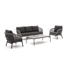 Bellagio Cupello Sessel-Sofa Lounge-Set 4-teilig