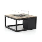 Cosiraw Lounge Feuertisch 100x100x55 cm