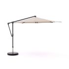 Glatz Sunwing Casa Ampelschirm ø 300 cm - Taupe -Aluminium -(151) (inkl. Shadowline Sonnenschirmständer) (inkl. Schutzhülle)