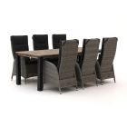 Intenso Fabrizi/ROUGH-S 220 cm Gartenmöbel-Set 7-teilig verstellbar