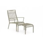 Apple Bee Hawaii Gartensessel stapelbar mit Gartenhocker