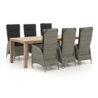 Intenso Fabrizi/ROUGH-S 220 cm Gartenmöbel-Set 7-teilig verstellbar
