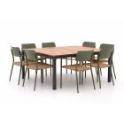 Bellagio Cino/Linosa 160x160cm dining tuinset 9-delig stapelbaar