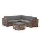 ROUGH-C Ecklounge-Set 4-teilig 5-Sitzer