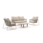 Tierra Outdoor Rivera/Moretti Sessel-Sofa Lounge-Set 4-teilig