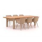 Hartman Sophie Studio/Almeria 280 cm Gartenmöbel-Set 7-teilig