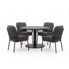 Tierra Outdoor Natal/La Fonte ø 120 cm Gartenmöbel-Set 5-teilig