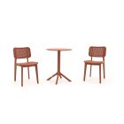 Forza Xitta/Rieti ø 60 cm Balkon-Set 3-teilig
