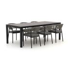 Bellagio Nova Siri/La Fonte 220 cm Gartenmöbel-Set 7-teilig stapelbar