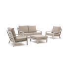 Bellagio Vazzola Sessel-Sofa Lounge-Set 4-teilig