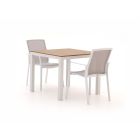 Bellagio Dranera/Fidenza 90 cm Gartenmöbel-Set 3-teilig stapelbar