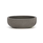 Luca Lifestyle Grigio Longtail Blumentopf S 45x20x15 cm - Naturbeton
